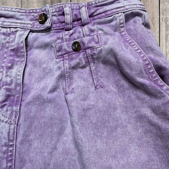 Urban Outfitters Lavender Denim Mini Skirt - Picture 4 of 7